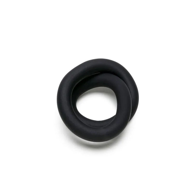 Silicone Hefty Wrap Ring 229mm Black Silicone Hefty Wrap Ring 229mm Black
