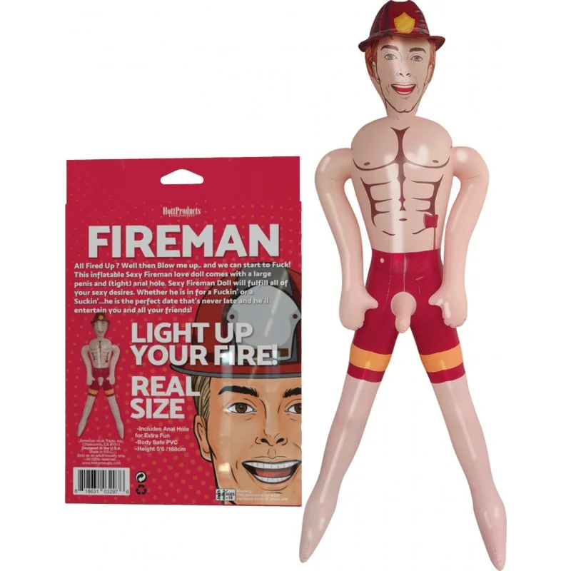 Fireman Inflatable Doll Fireman Inflatable Doll