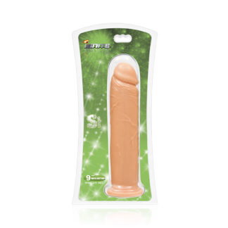 Si Novelties Cock w/ Suction Flesh 9in