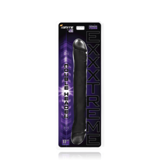 Si Novelties Exxtreme Double Dong 17in Black
