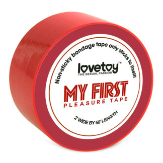 Lovetoy My First Non-Sticky Bondage Tape Red