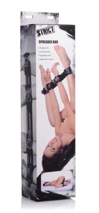 Strict Deluxe Rigid Spreader Bar (Black)