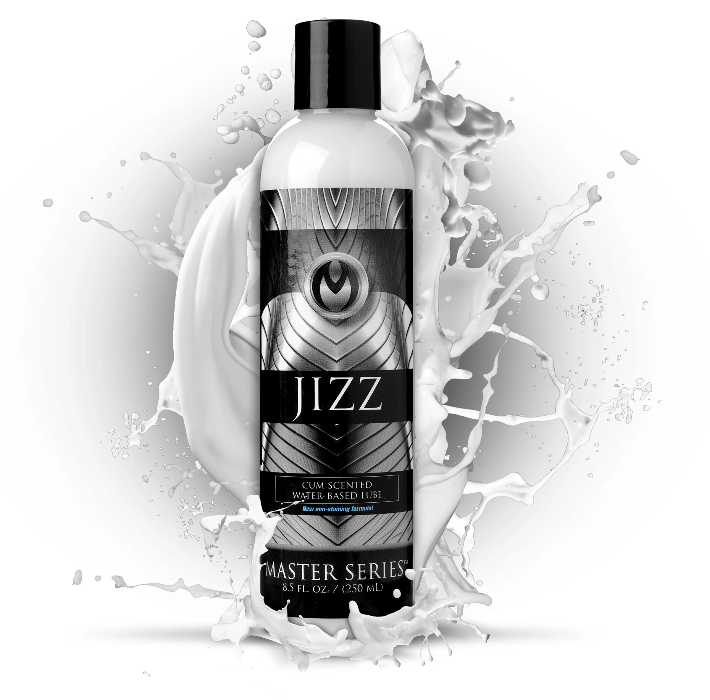 Jizz Water Based Scented Lube 8oz (White) Jizz Water Based Scented Lube 8oz (White)