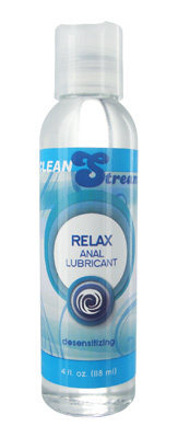 CleanStream Relax Desensitizing Anal Lube 4oz/118ml