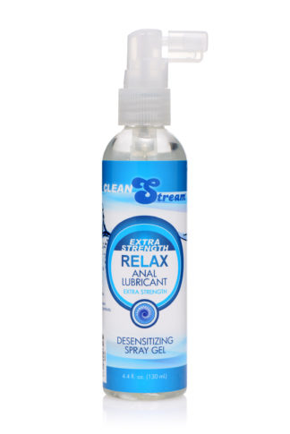 CleanStream Relax Anal Lube 4.4oz/130ml Desensitizing Spray Gel