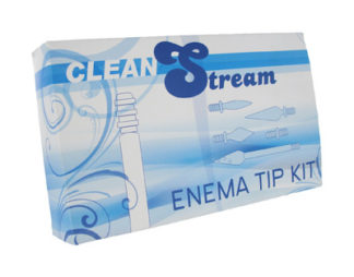 CleanStream Enema Tip Set (Black)