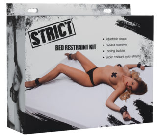 Strict Bed Restraint Kit (Black)