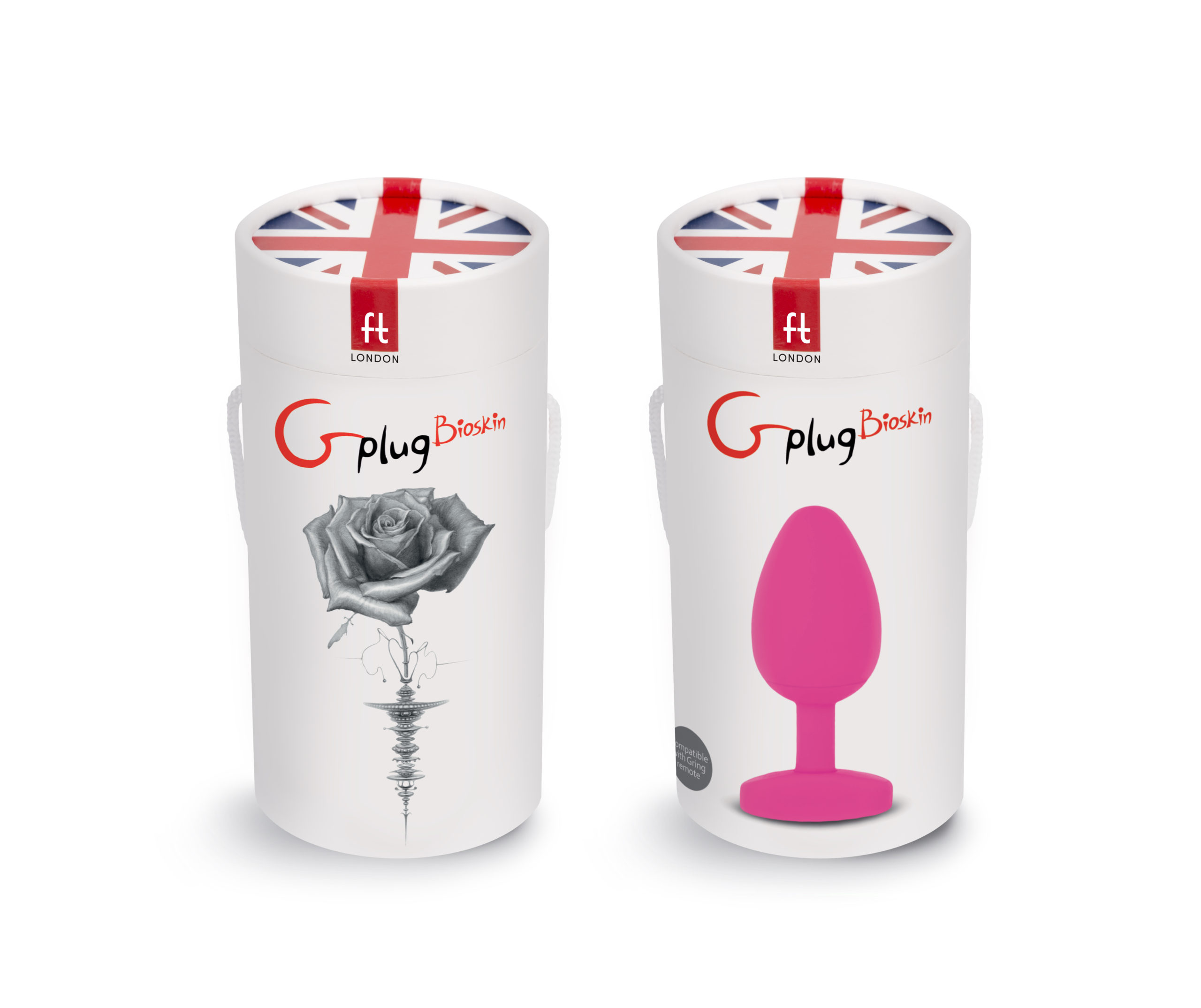 Gplug Large Bioskin Sweet Raspberry Gplug Large Bioskin Sweet Raspberry