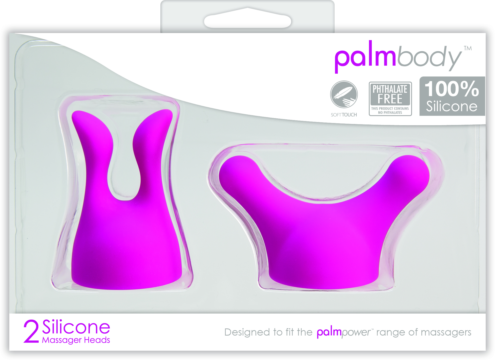 PalmBody Massager Heads (For use with PalmPower) (Pink) PalmBody Massager Heads (For use with PalmPower) (Pink)