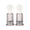Nipple and Clit Suckers Medium 2 Pc (Clear) Nipple and Clit Suckers Medium 2 Pc (Clear)