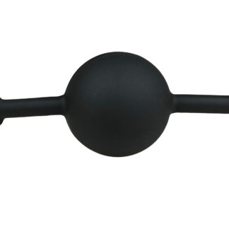 Fetish Collection Ball Gag With Silicone Ball (Black)