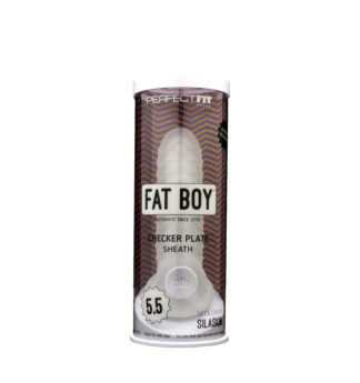 PerfectFit Fat Boy Checker Plate Sheath 5.5in (Clear)