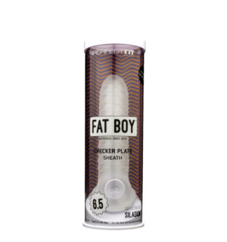 PerfectFit Fat Boy Checker Plate Sheath 6.5in (Clear)
