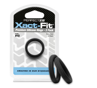 PerfectFit Xact-Fit #10 1in 2 Pk (Black)