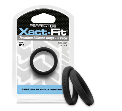 PerfectFit Xact-Fit #11 1.1in 2 Pk (Black)