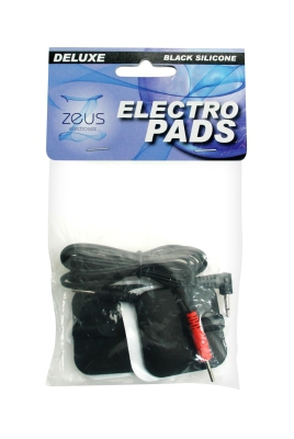 Zeus Deluxe Black Electro Pads 2 Pk Zeus Deluxe Black Electro Pads 2 Pk