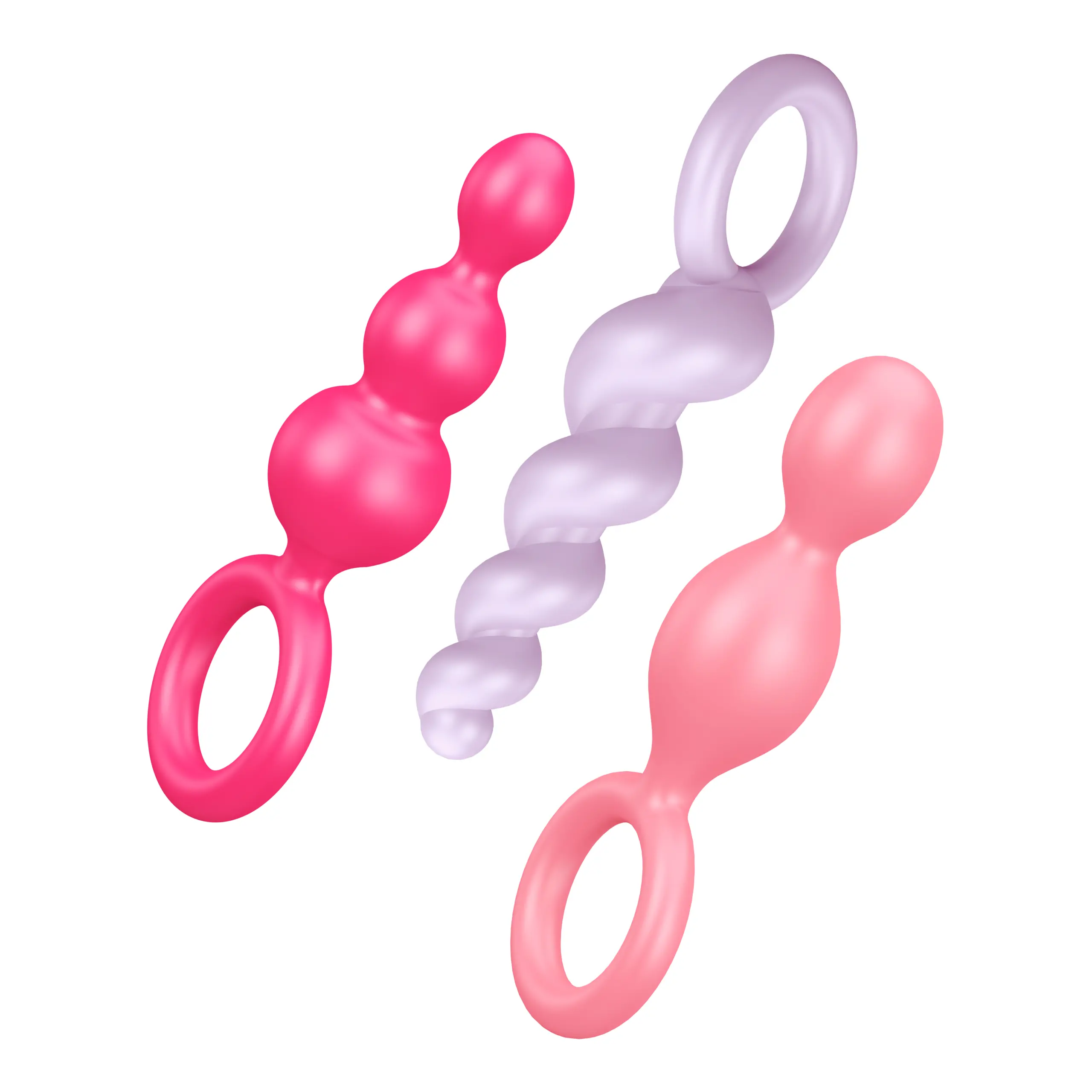 Satisfyer Plugs Booty Call 3 Pc Colour (Mixed)