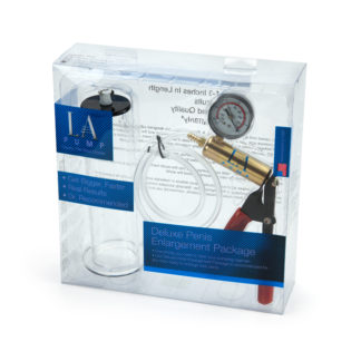 LA Pump Deluxe Penis Enlargement Package 2.25in (Clear)
