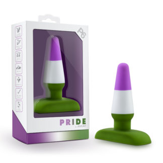 Avant Pride P6 Beyond Silicone Butt Plug (Green)