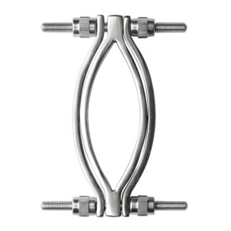 Master Series Stainless Steel Adjustable Pussy Clamp (Chrome)