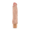 Dr Skin Cock Vibe 10 8.5in Vibrating Cock Beige