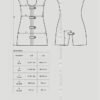 Stewardess Costume Grey 3 Pc