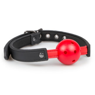 Fetish Collection Ball Gag With PVC Ball Red