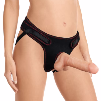 Lovetoy Easy Strap On Set 7.5in (Black)