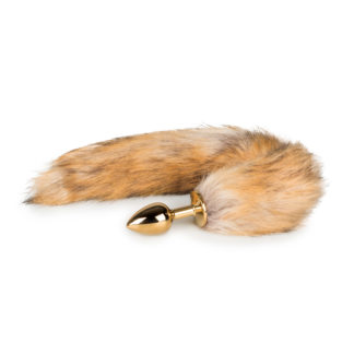 Fetish Collection Fox Tail No. 1 - Gold Plug  (Silver)