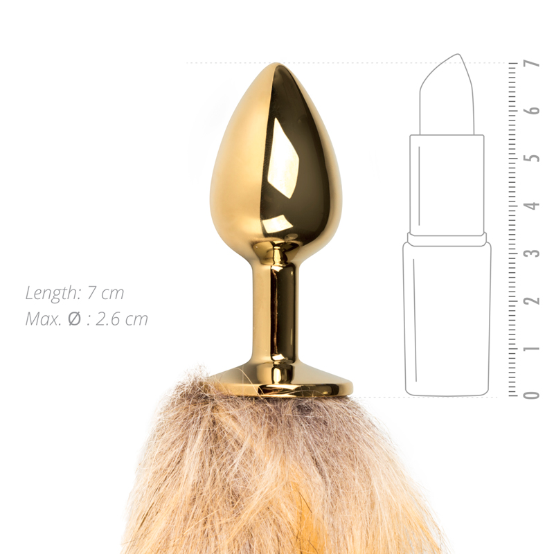 Fox Tail No. 1 - Gold Plug (Silver)