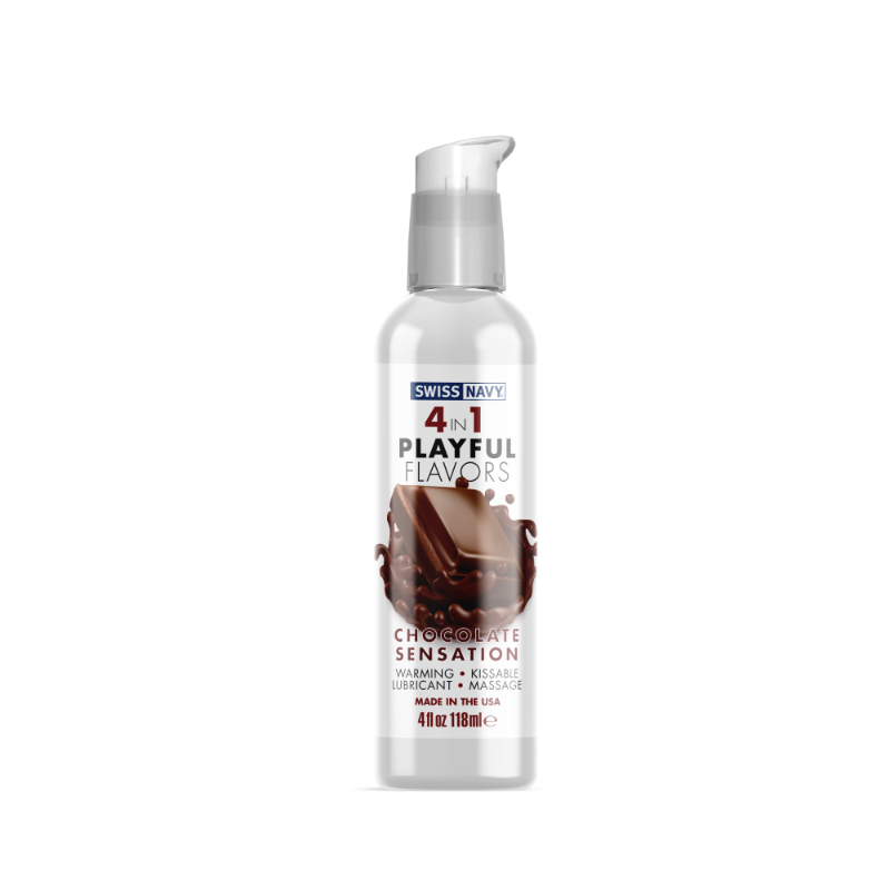 Playful Flavours 4 In 1 Chocolate Sensation 4oz/118ml Playful Flavours 4 In 1 Chocolate Sensation 4oz/118ml