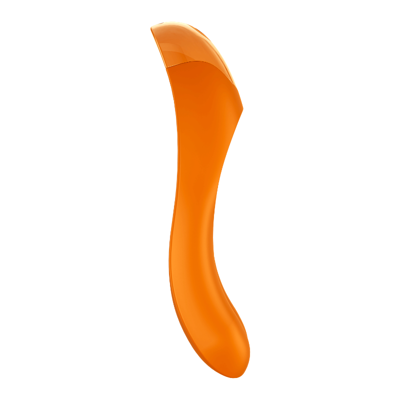 Satisfyer Candy Cane Finger Vibe Orange Satisfyer Candy Cane Finger Vibe Orange
