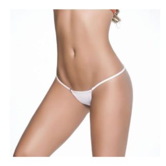 Mapale Clip Y Back Thong White (Small/Medium)