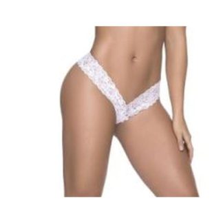 Mapale Sexy Lace Thong White (Large)