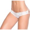 Caged Lace Pantie White (Medium)