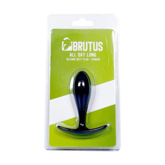 Brutus All Day Long Butt Plug M (Black)