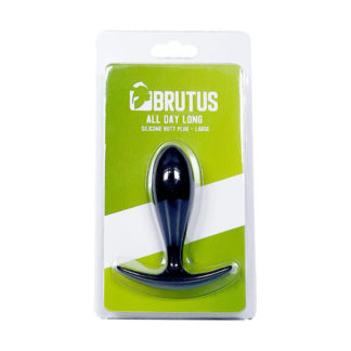 Brutus All Day Long Butt Plug L (Black)