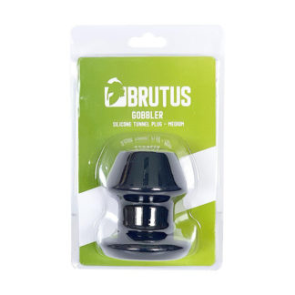 Brutus Gobbler Silicone Tunnel Plug M (Black - Medium)