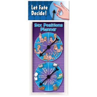 Novelty Sex Positions Planner Spinner Game