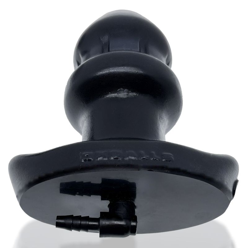 Drain O Flow Thru Buttplug Black (Small) Drain O Flow Thru Buttplug Black (Small)