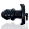 Drain O Flow Thru Buttplug Black (Small) Drain O Flow Thru Buttplug Black (Small)