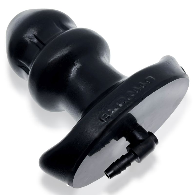 Drain O Flow Thru Buttplug Black (Small) Drain O Flow Thru Buttplug Black (Small)
