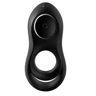 Satisfyer Legendary Duo Cockring (Black) Satisfyer Legendary Duo Cockring (Black)