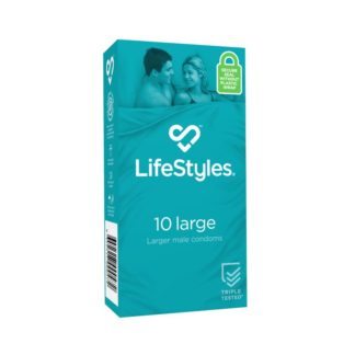 LifeStyles Large Condoms 10