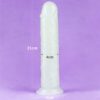 Lumino Play Dildo 8in (Clear) Lumino Play Dildo 8in (Clear)