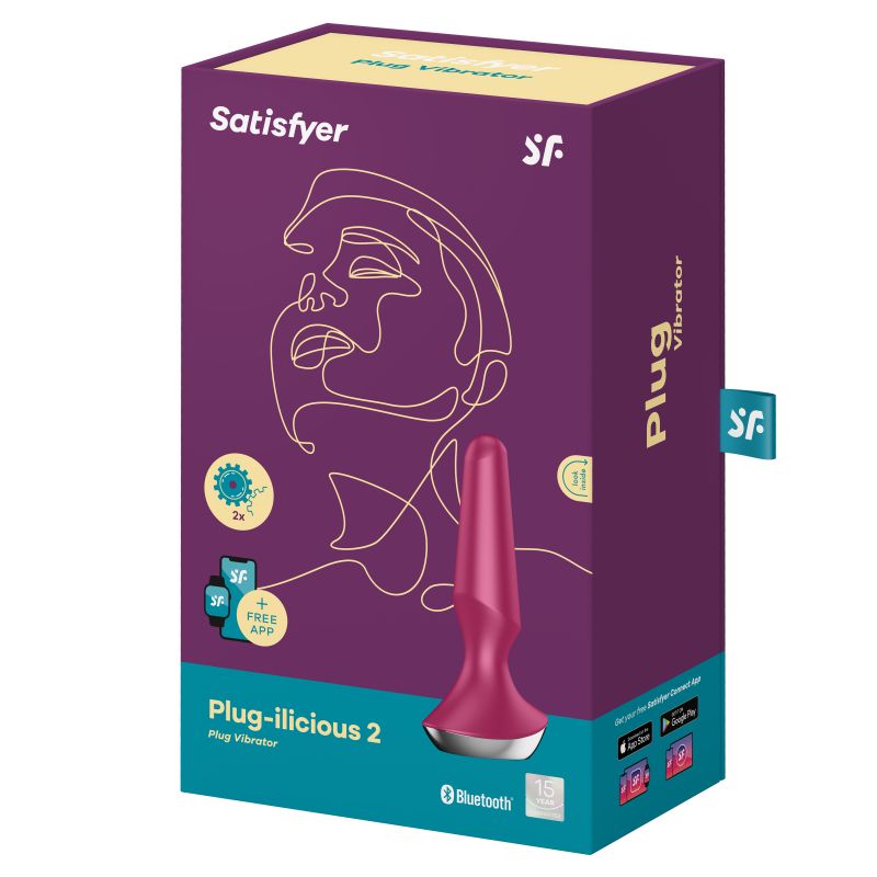 Satisfyer Plug-ilicious 2 Berry (Red) Satisfyer Plug-ilicious 2 Berry (Red)
