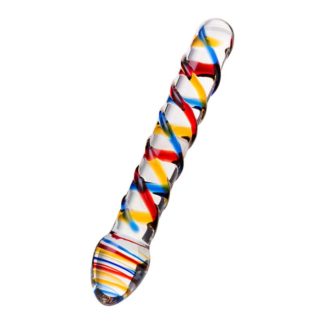 Sexus Glass Dildo Tropicana 19.5cm (Clear) Sexus Glass Dildo Tropicana 19.5cm (Clear)