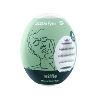 Satisfyer Masturbator Egg Riffle (Green)