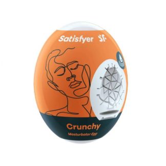 Satisfyer Masturbator Egg Crunchy (Orange)