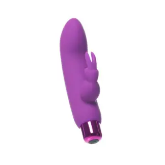 PowerBullet Alices Bunny Rechargeable Bullet w Rabbit Sleeve Purple PowerBullet Alices Bunny Rechargeable Bullet w Rabbit Sleeve Purple